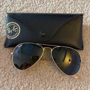 Ray Bans Black Aviators